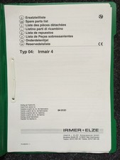 x 171 Irmer Elze Irmair 4   Ersatzteilliste parts list Ersatzteilbuch