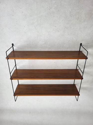 String wandregal stil nussbaum - string,