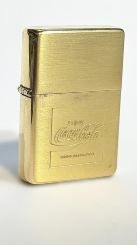 Zippo coca cola feuerzeug gold - coca,