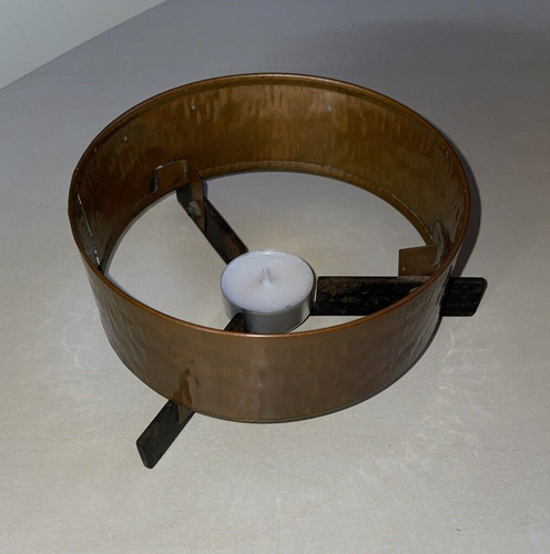Vintage kupfer stövchen - kupfer,