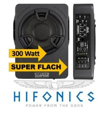 Hifonics flacher Untersitz Aktiv Subwoofer 300 Watt ZRX200A