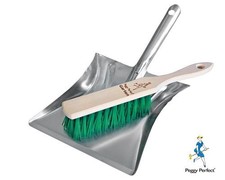 Kehrset Kehrgarnitur Besen und Schaufel Elastonborsten grün Industrie-&Gartenset