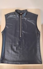 Herren Wetlook Shirt + Pants Boxer Metalic Blau  Set