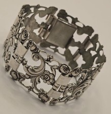 Masives Jugendstil Armband aus