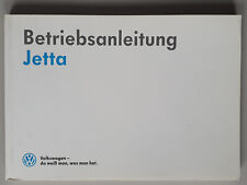 VW Jetta II 37-102 kW Typ 1G2 m./o. Kat Front + syncro Betriebsanleitung ©1991