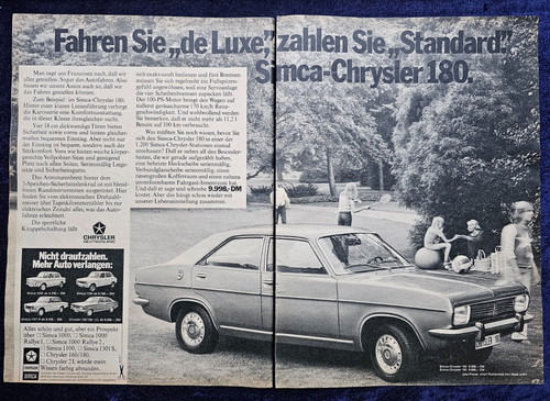 Simca chrysler 180 - simca,