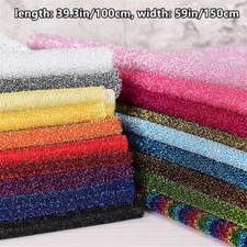 Stretch Glitzer Stoff Tuch