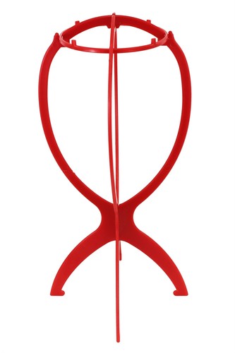 Plastik perückenständer rot - plastik,