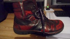 Damen Winterschuh Kacper Gr. 41 rot, schön warm gefüttert, Top Zustand Stiefel