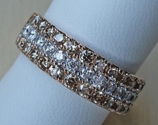 1 Carat Brillant Ring aus 585 14kt Gold Ring mit Brillanten Diamanten ♦️♦️ 8825