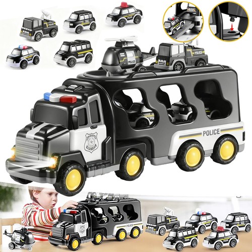 Polizeiauto mit licht und - mit,