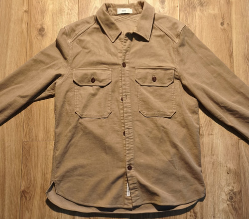 Closed army over shirt herren - army,