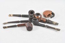 C26R02- 6x Pfeife meist Holz ua gemarkt Oldenkott Supra