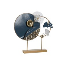 Deko-Figur DKD Home Decor 58 x 9 x 60 cm abstrakt Blau Gold Weiß Moderne