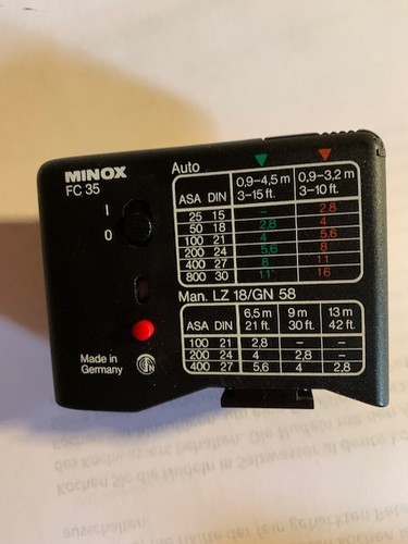 Minox blitzgerät für - blitzgerät,
