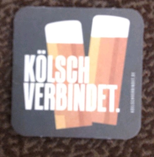 Bierdeckel gaffel kölsch - bierdeckel,