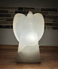 Große Selenit Engel Lampe |