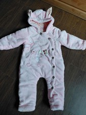 Schneeanzug, rosa in Gr. 80 von Bebessi "Neu"