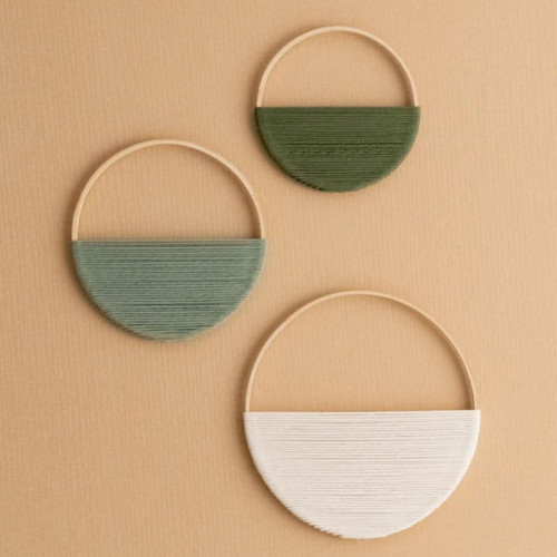 Makramee wanddeko set - wanddeko, 3