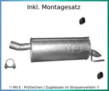 Opel Astra H / GTC / Caravan 1.9 CDTI Endschalldämpfer Auspuff Montagesatz