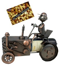 Weinflaschenhalter trecker - weinflaschenhalter,