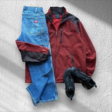 Nautica Fleecejacke, 90er