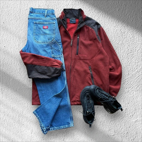 Nautica fleecejacke 90er - fleecejacke,,