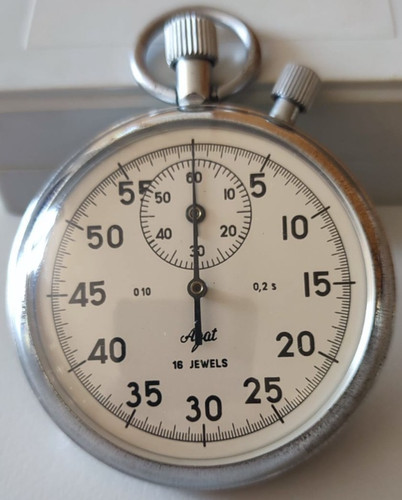 Vintage mechanische stoppuhr - vintage,