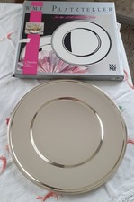 Platzteller WMF  33 cm Durchmesser,  versilbert,  anlaufgeschützt, neu