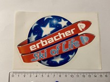 Alter Aufkleber Sticker Erbacher  Ski of Life Skisport (4c)