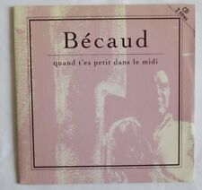 GILBERT BÉCAUD - CD SINGLE 2