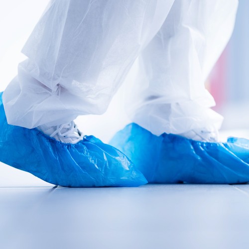 100 einweg überziehschuhe - 100,