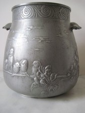 großer Jugendstil Blumentopf