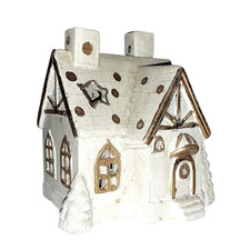 Deko Keramik Landhaus Weihnachtsdeko Höhe 11 cm. handgefertigt,  gebraucht