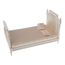 Doppelbett aus Holz für