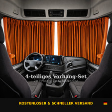 LKW Gardinen Set 4-teilig