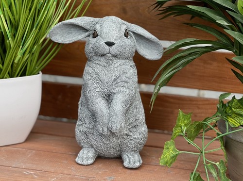 Frostfeste steinfigur hase - frostfeste,