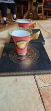 Rosenthal Versace Medusa Red Kaffee Service Für 2   