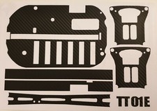 Tamiya TT01 Chassis schwarz