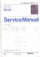 Philips Service Manual für MFB-Box 22 RH 545  Copy