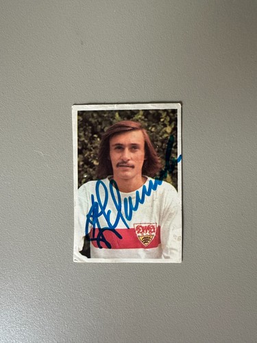 Autogramm dieter schwemmle - schwemmle, vfb
