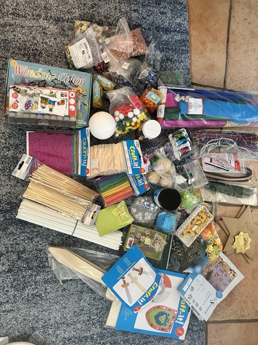 Xxl bastelmaterial konvolut - bastelmaterial,
