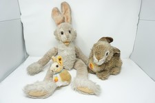 Steiff 3 Hasen im Set, Hase Lulac, Dormy 2975/25, Cosy Minni