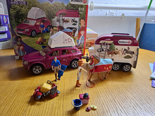 Schleich horse club camping - schleich,