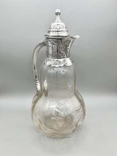 Viktorianischer glas silber - &,