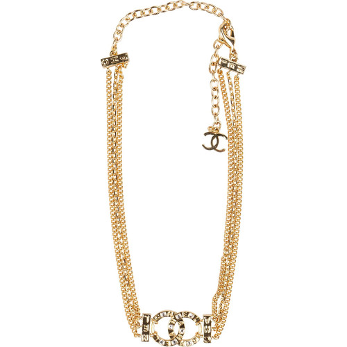 Chanel crystal triple - crystal, cc