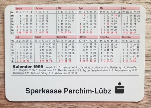 Taschenkalender 1999 - taschenkalender,