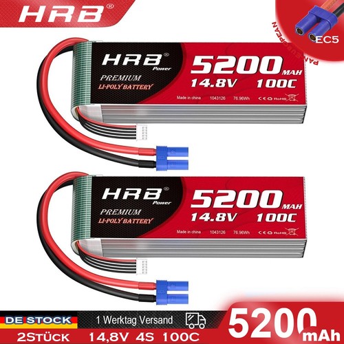 2stück hrb 5200mah 4s - 14,8v,