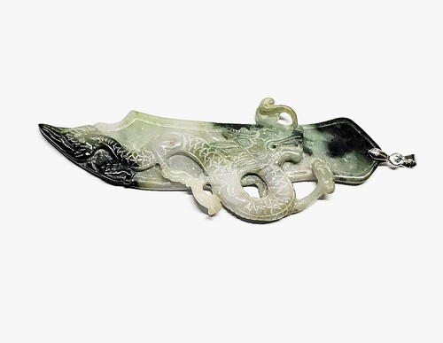 Anhänger aus jade jadeit - jade,