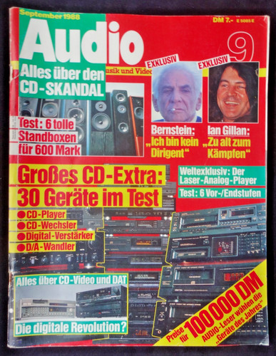 Audio luxman 113 d - audio, 9/88,luxman